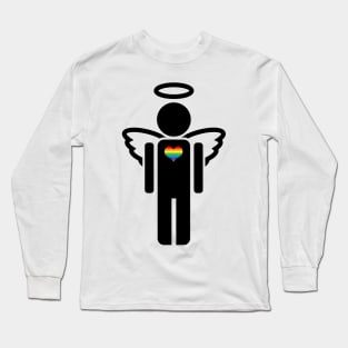 rainbow heart Long Sleeve T-Shirt